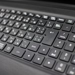 Windowsノートキーボード黒